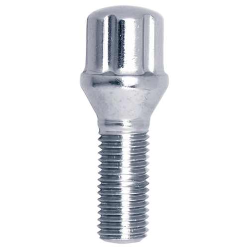 Gorilla Automotive Spline Lug Bolt 12x1.50 28mm Chrome Bulk