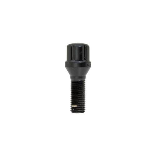 Gorilla Automotive Spline Lug Bolt 12x1.50 28mm Black Bulk