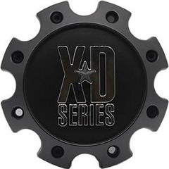 XDS Satin Gloss Black Hub Cap For 8X6.5/170 With Black Screws