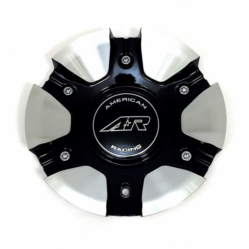 American Racing 894 Gloss Black Machined Metal Cap