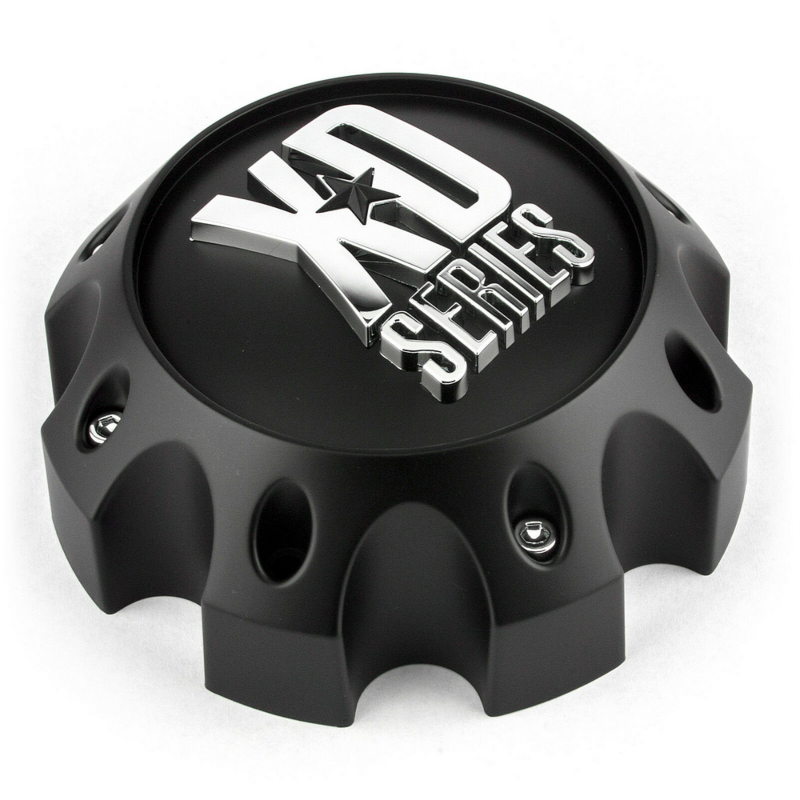 XDS Matte Black Hub Cap For 6X135 With Black Screws