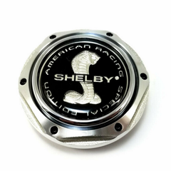 American Racing Aluminum Hex Flat Center Cap with Shelby Logo