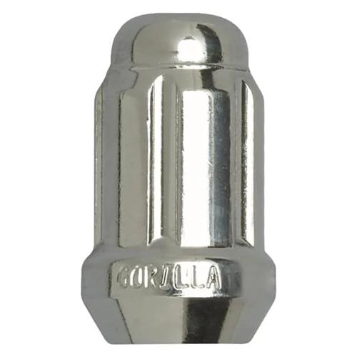 Gorilla Automotive SD Acorn Lug 12x1.25 Chrome Bulk