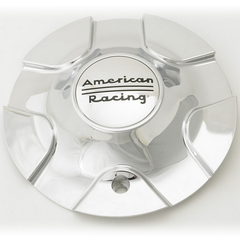 American Racing AR Cap AR603 Chr Full Cover AR Logo