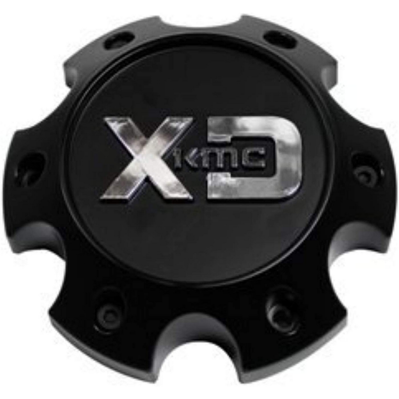 XDS Gloss Black Hub Cap For 8 Lug (New Logo)