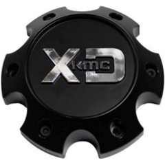 XDS Gloss Black Hub Cap For 8 Lug (New Logo)
