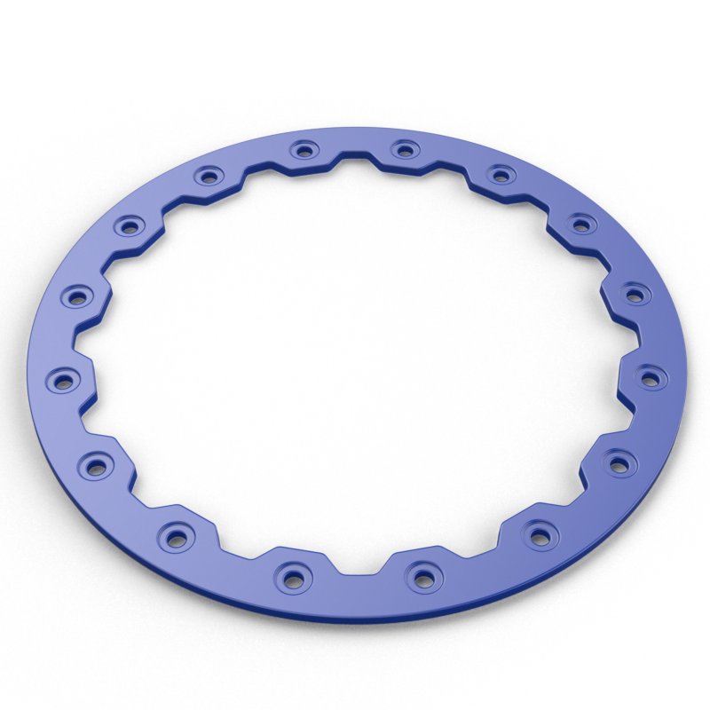 MSA Offroad Wheels 21 LOK REPLACEENT 15'' RING - BLUE M