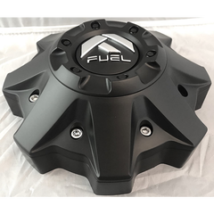 Fuel 8L Flat Bottom Chrome Hub Cap