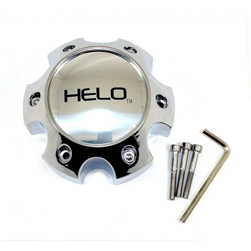 HELO Chrome Hub Cap For 6X135