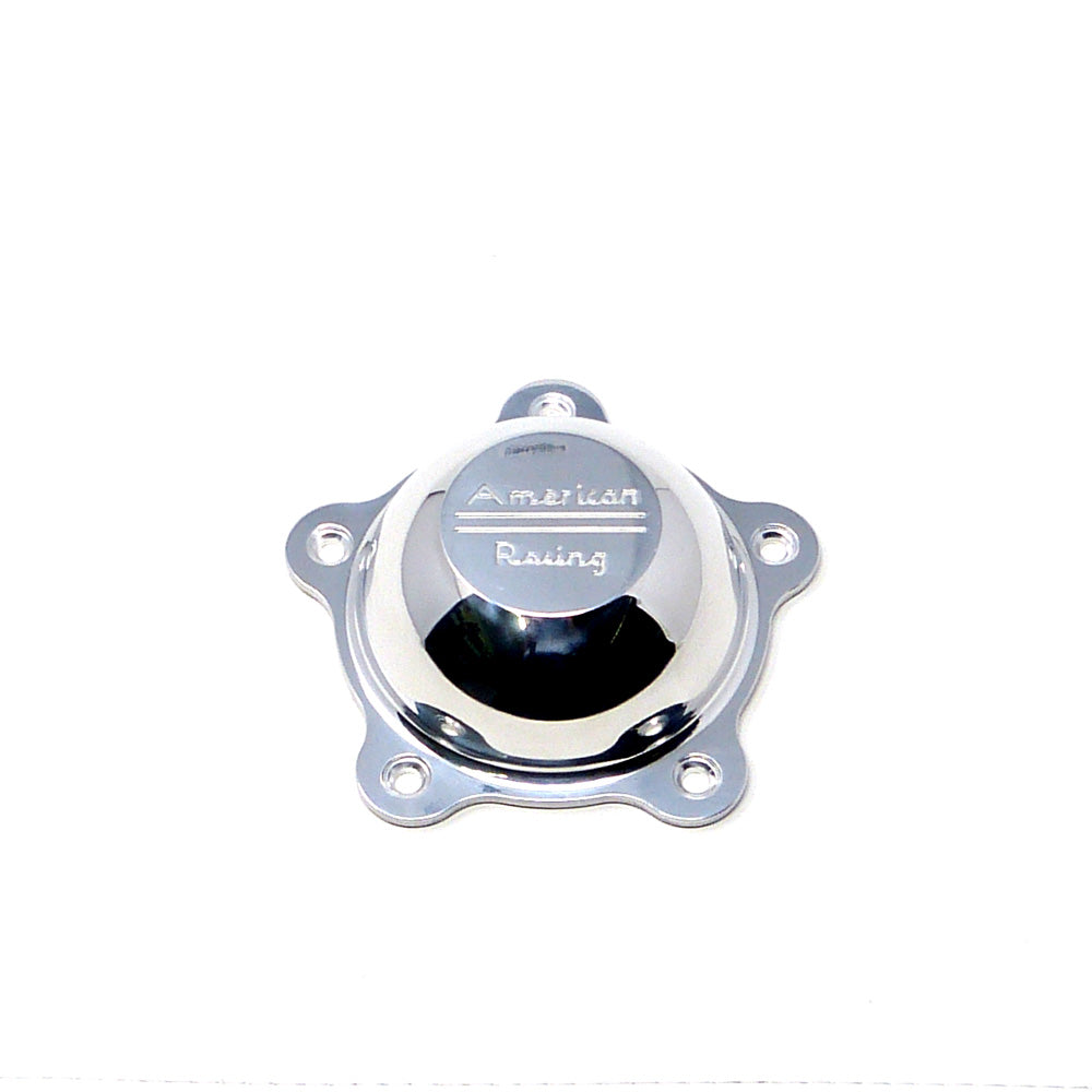 American Racing HUb Cap AR505 Torq Thrust Polished Short