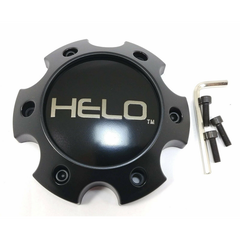 HELO Satin Black DTCC Hub Cap For 6X135