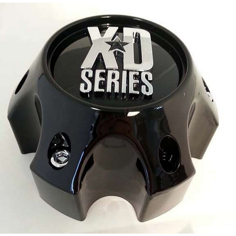 XDS Gloss Black Short Wheel Center Cap - 6x4.5