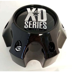 XDS Gloss Black Short Wheel Center Cap - 6x4.5