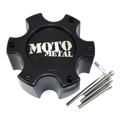 Moto Metal MTO Wheel Center Cap Satin Black - 6x135/5.5 Bolt Pattern