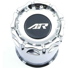 American Racing AR Cap 5.15'' Chrome Push-Thru Long