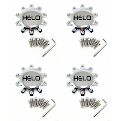 Helo 875 SMALL TOP CAP CHROME HLO