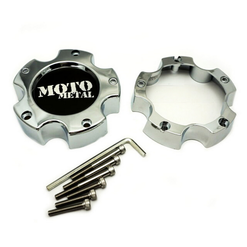 Moto Metal CHROME MOTO METAL CAP SMALL 5 LUG