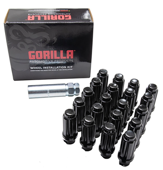 Gorilla Automotive Black 5-Lug 14-1.50 ET Spline WIK Truck