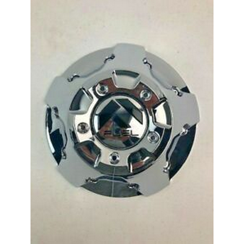 Fuel Chrome Five-Bar Hub Cap for 8 Lug (2.75" Tall)
