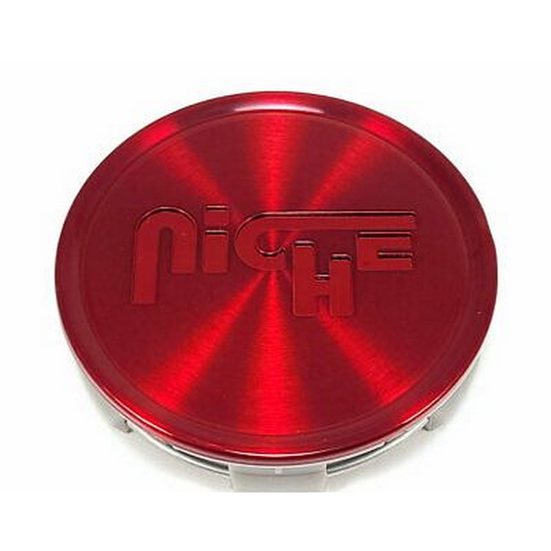 Niche 2.95" Red Gloss Flat Cap