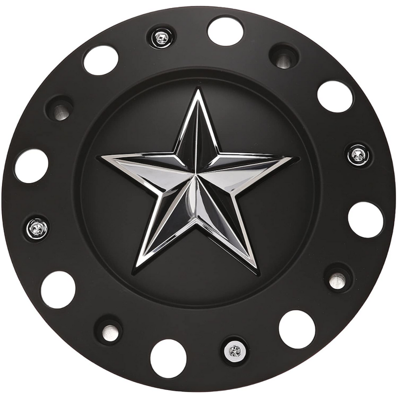 XDS XD775 Rockstar Black 18in 22x122 Hub Cap