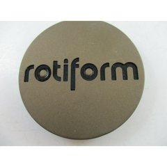 Rotiform Bronze with Gloss Black Logo Snap-In Hub Cap 3.01"