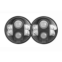 Pro Comp Lightning 7IN LED Heads Jeep JK 07-18