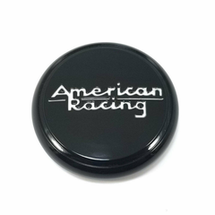 American Racing Snap-In Tall Gloss Black Hub Cap