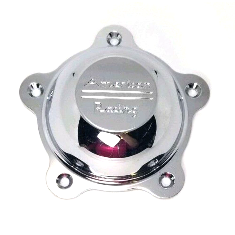 American Racing Chrome Embossed AR Logo CAP AR VN605/VN815