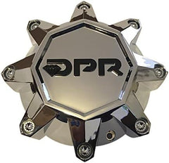 Asanti Forged DPR Chrome Cap - Short W LRG BLK Diamond