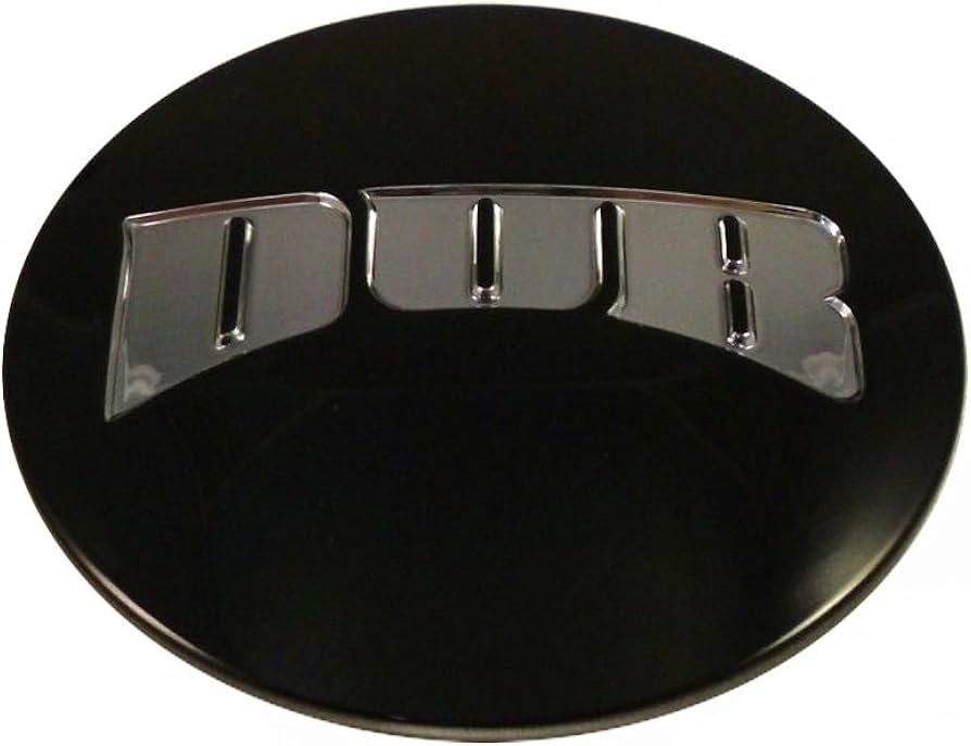 Dub Black Snap In Hub Cap