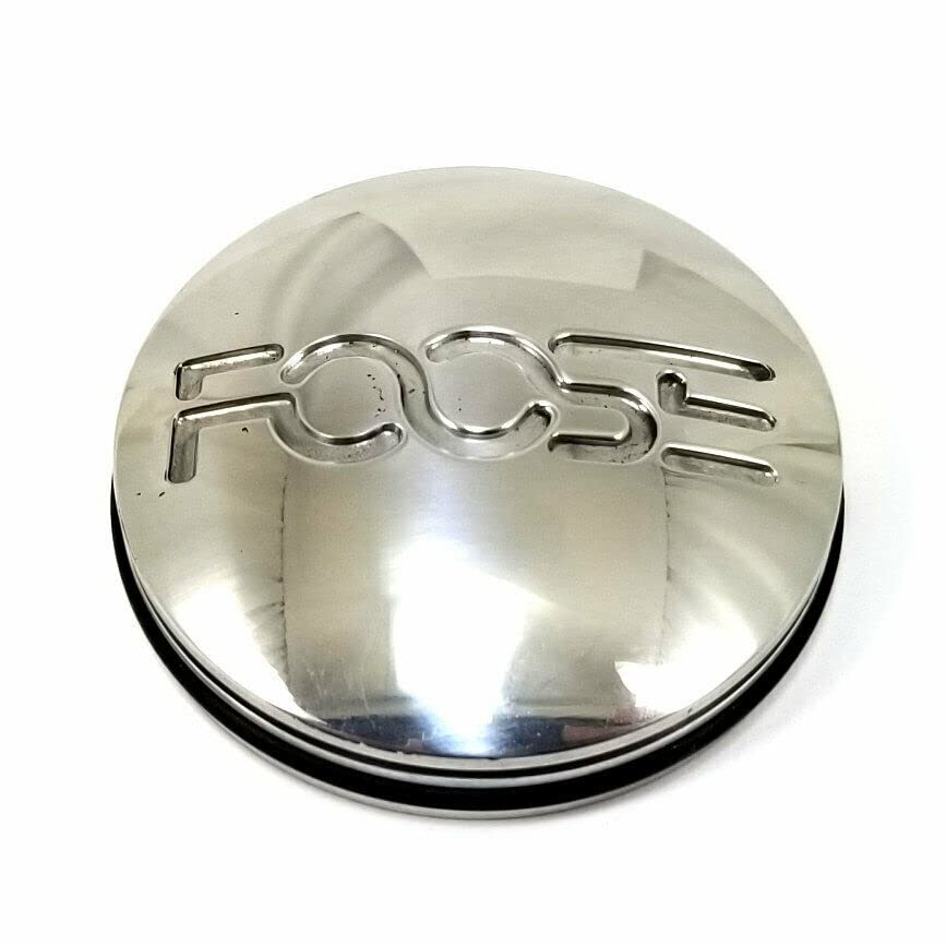 Foose Polished Aluminum 2.47" O-Ring Hub Cap