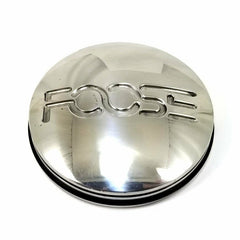 Foose Polished Aluminum 2.47" O-Ring Hub Cap