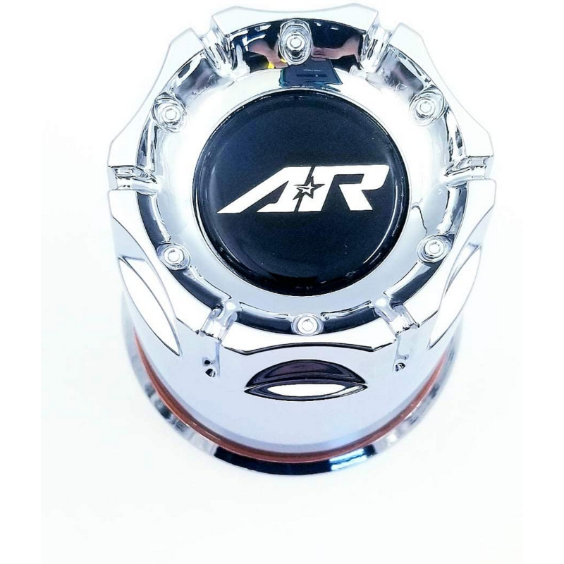 American Racing 3.27" Chrome Push-Through Plastic Center Cap