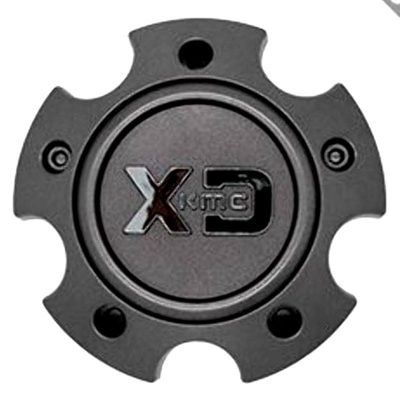 XDS Satin Gray Hub Cap For 5X4.5/120/5 H34
