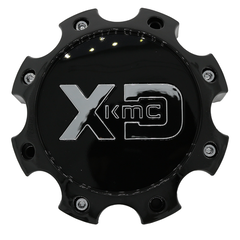 XDS Gloss Black Hub Cap For 8X170 (New Logo)