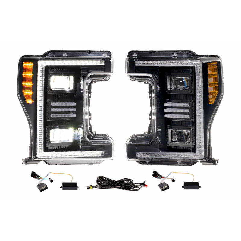 Morimoto HYBRID LED HEADS SUPER DUTY 17 19 SET XB