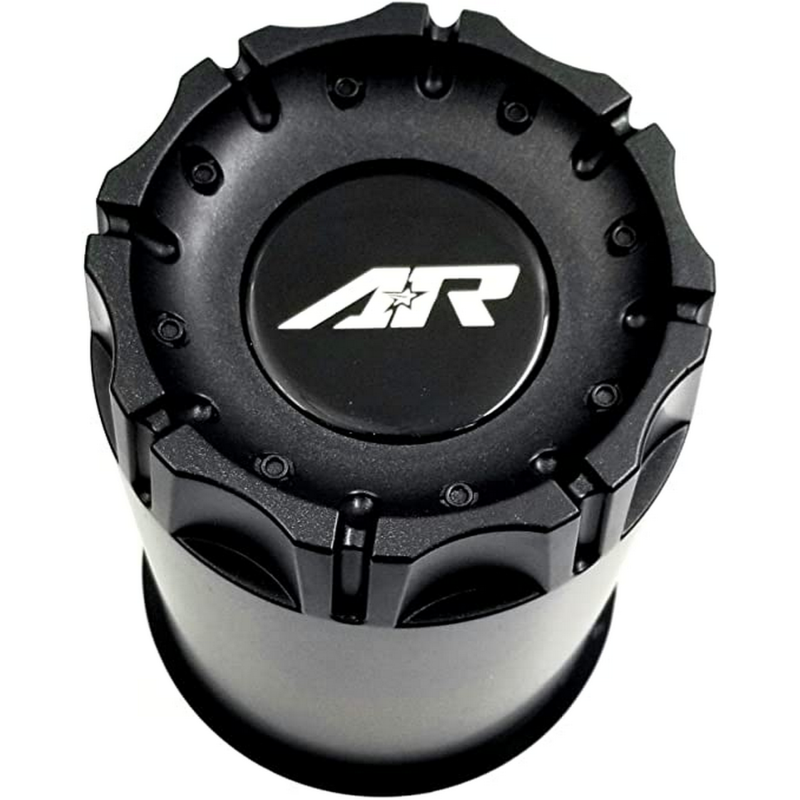 American Racing AR Cap 5.15'' Satin Black Push-Thru Long