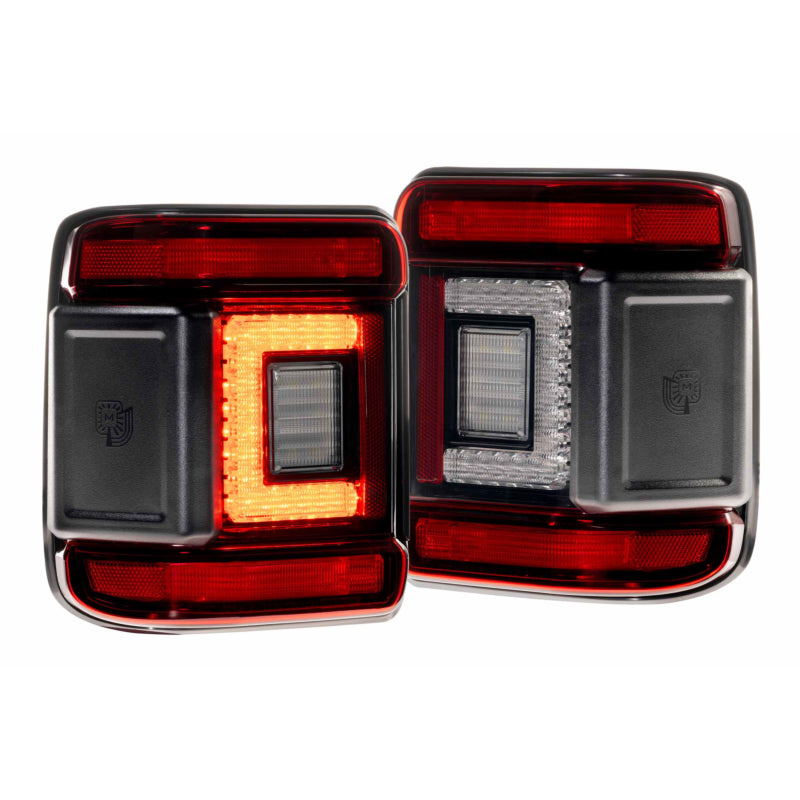 Morimoto LED TAILS WRANGLER JL RED SET XB