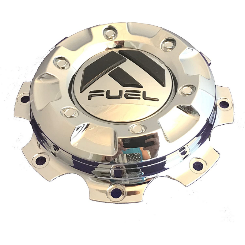 Fuel Chrome Dualie Front Cap for 17/82