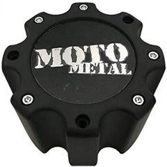 Moto Metal Matte Black Rear Dually Cap
