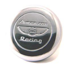 American Racing Hub Cap AR200S Polished Flat
