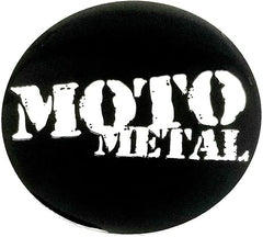 Moto Metal Gloss Moto Cap Logo 60.5mm Black