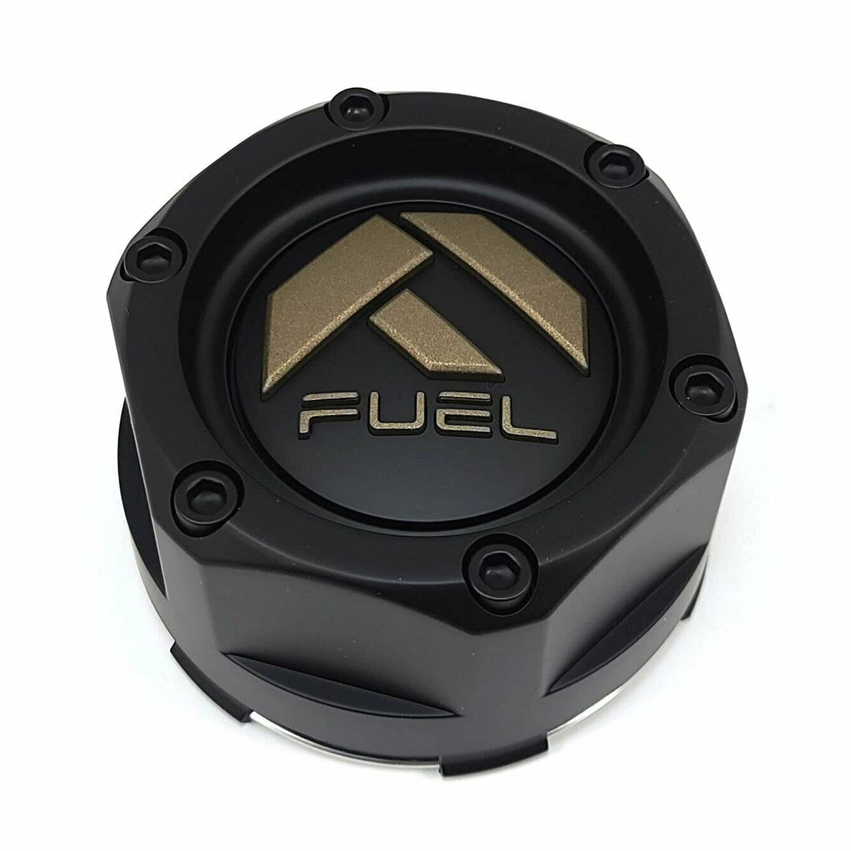 Fuel Matte Black with Bronze Snap-In Cap for 5x135 and 6x135