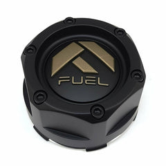 Fuel Matte Black with Bronze Snap-In Cap for 5x135 and 6x135