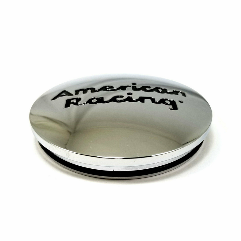 American Racing Chrome Aluminum Snap-In Cap for VN801 AR Style E