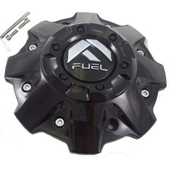 Fuel 5/6 Lug Gloss Black Cap Flat Bottom Hub Cap