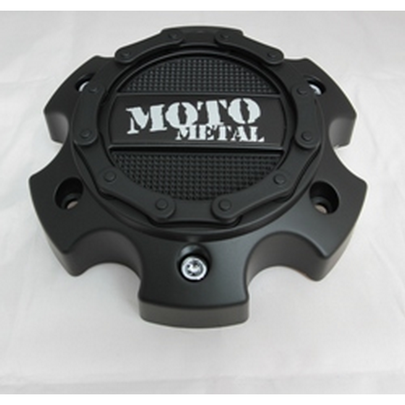 Moto Metal Satin Black Hub Cap For 6X5.5 (MO971/MO972)