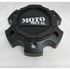 Moto Metal Satin Black Hub Cap For 6X5.5 (MO971/MO972)