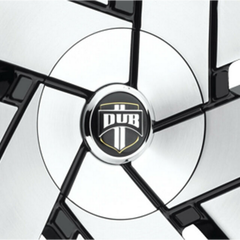 DUB Butta Wheel Center Cap - Brushed / Gloss Black